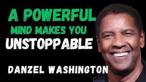 A Powerful Mindset Makes You Unstoppable| Danzel Washington motivational speech RiseBeyond