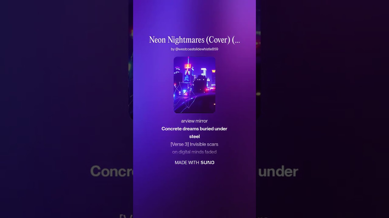 Neon Nightmares | 80s Synth (Version 2)