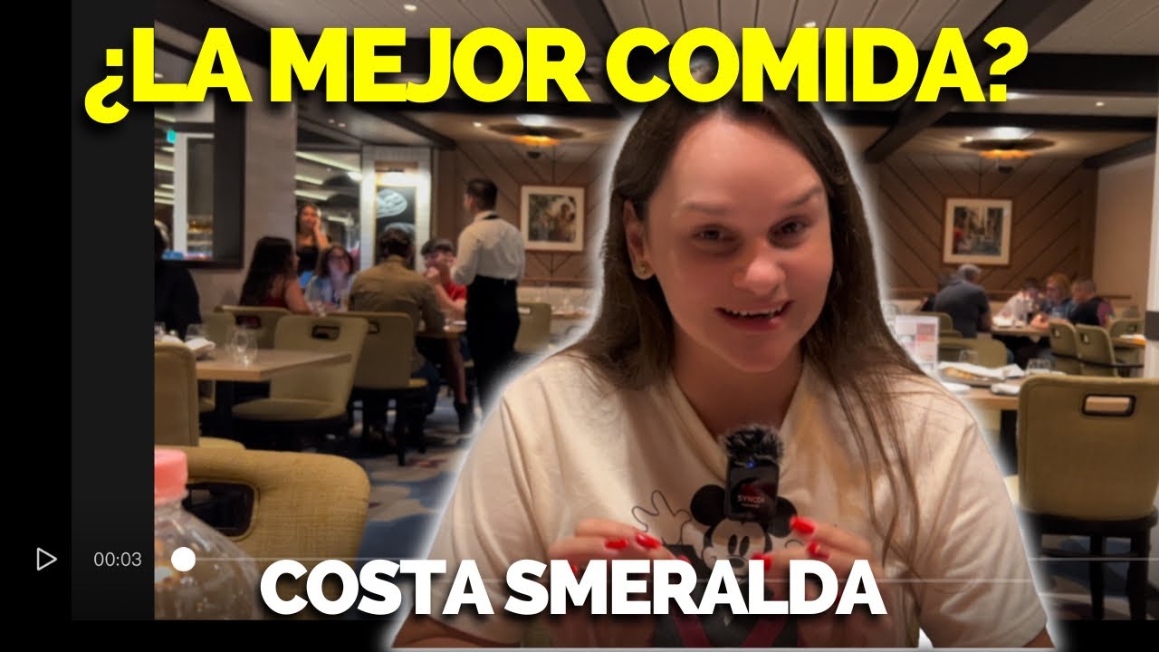 🍝🚢 Tercera Noche en Rugantino: Descubriendo Sabores del Costa Esmeralda