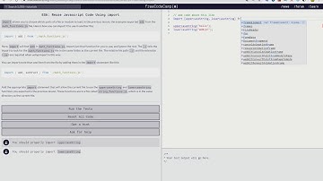 ES6: Reuse Javascript Code Using import