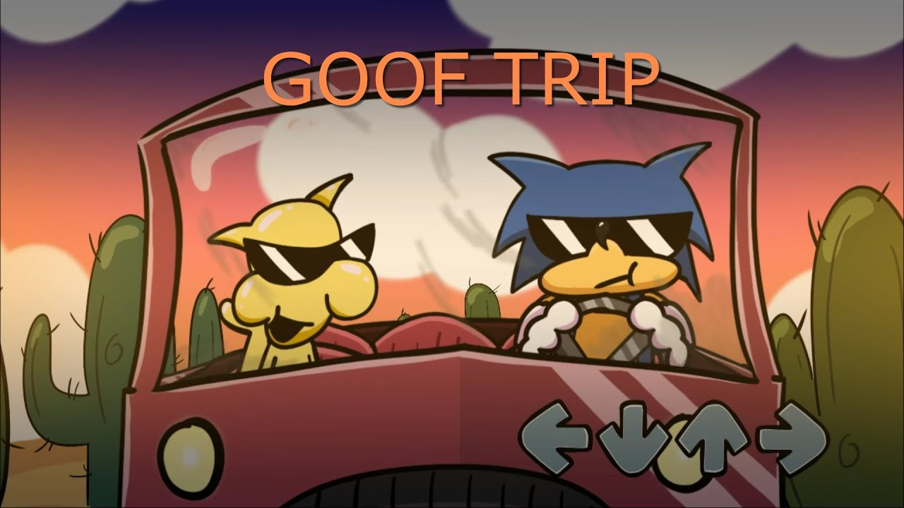 Shinto & Sunky on a road trip [Friday Night Funkin'] [Mods]