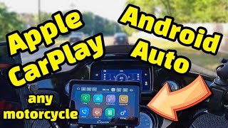 Adding Apple CarPlay and Android Auto unit to any Motorcycle! screenshot 4