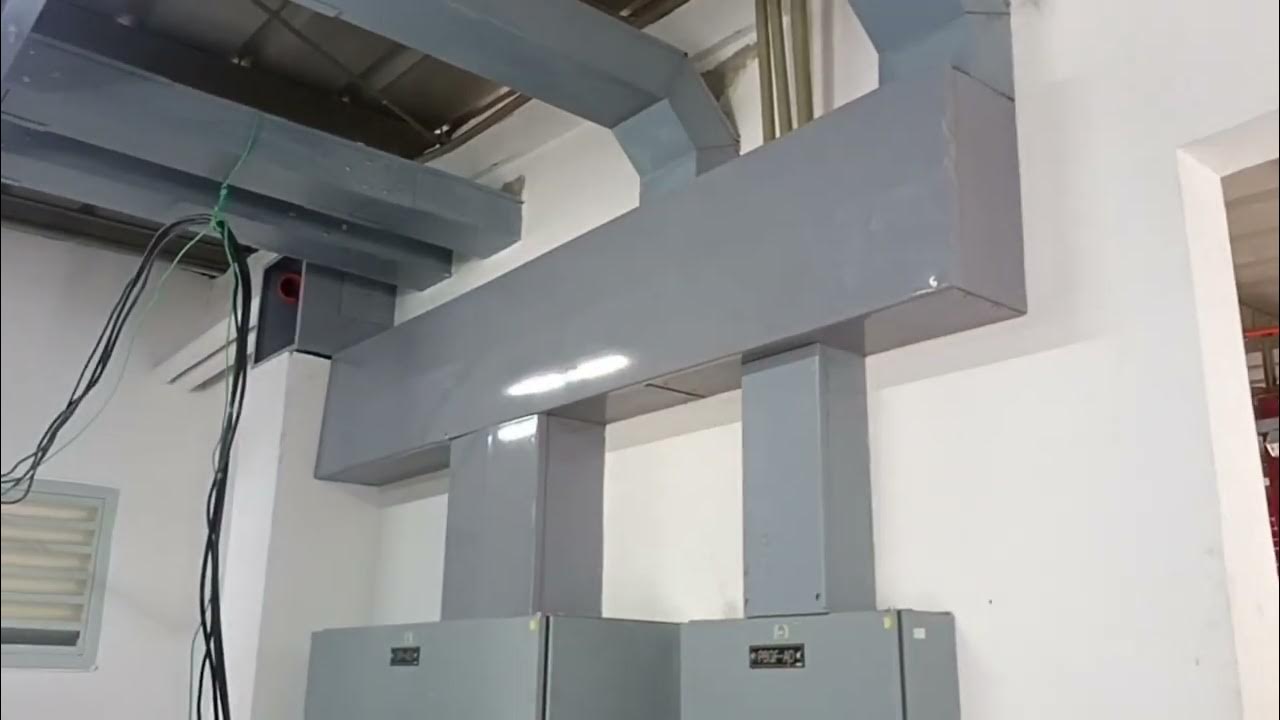 cable tray installation for electrical wiring and auxillary wiring #