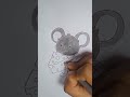 🐭✨ Tiny rat, big creativity! 🎨💛#RatArt #ArtShorts #Drawing #CreativeArt 🐭🎨✨💖