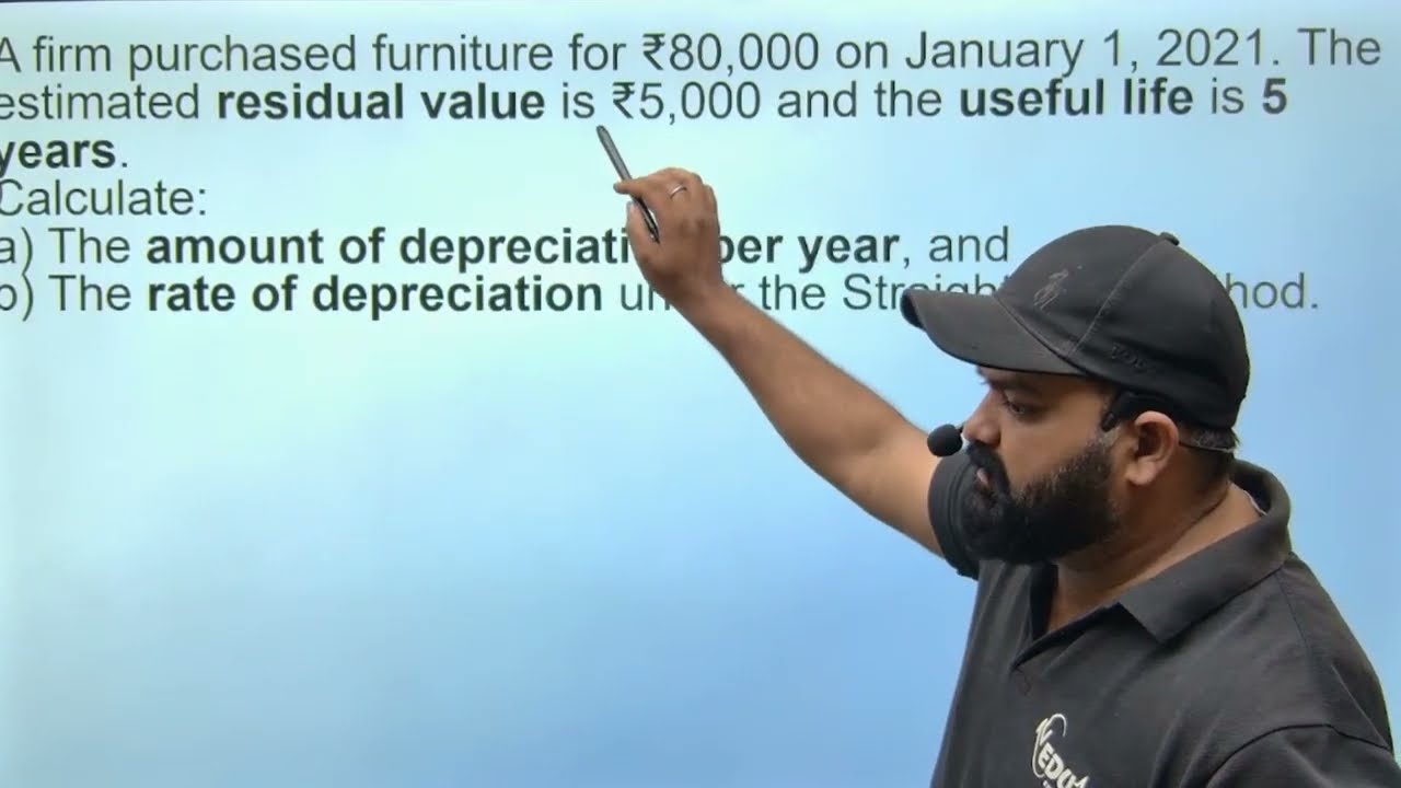 Day 14 | Depreciation – Machinery Account with SLM Method | Class 11 | 90 Days 90+ Series