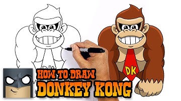 How to Draw Donkey Kong | Drawing Lesson