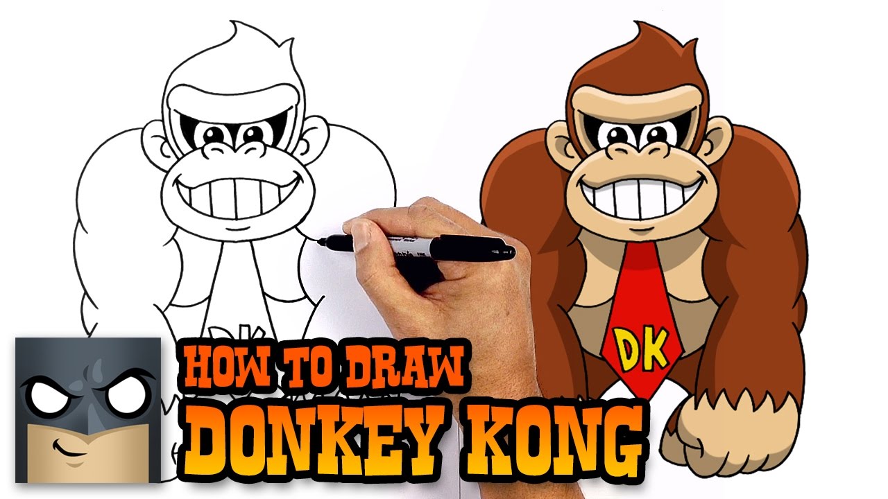 Featured image of post Diddy Kong Drawing Step By Step The rights of donkey kong series characters including diddy kong were kept with nintendo