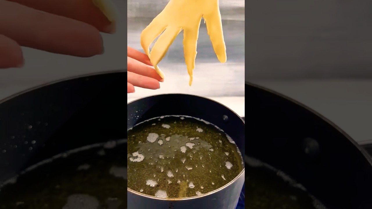 Как приготовить пончики по-другому - тренд в TikTok от foodiebeats - развлечение для детей - Cuci...