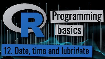 R programming - Date, time and library lubridate