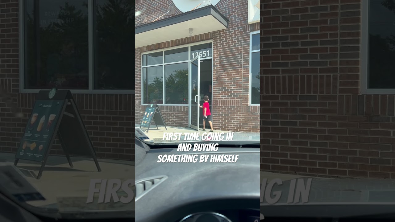 @starbucks first time buying something all alone! 