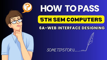 5th sem Computers  Imps with answers PDF  | 6A WEB INTERFACE DESIGNING IMPS | 5th sem | Telugu