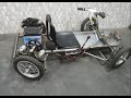 Turn 4 wheels electric 775  bike go kart casero