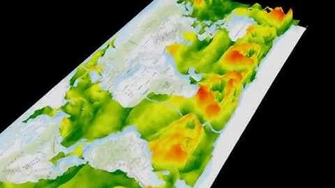Wind speed as a thematic surface