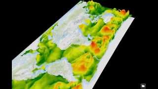Wind speed as a thematic surface