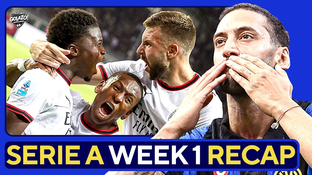 Inter DOMINANT performance, Milan & Juventus win away from home | Serie A Week 1 Recap