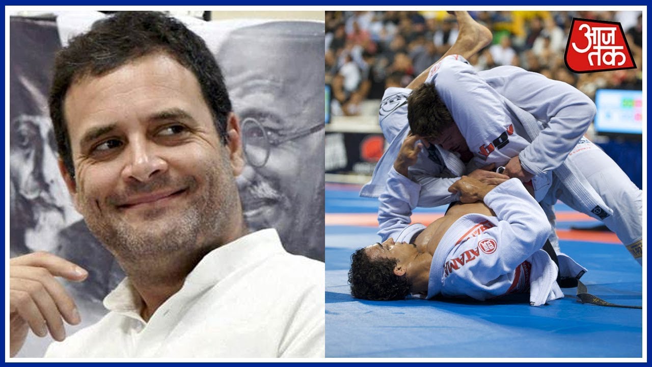 Ghandi Gym Routine Rahul Gandhi's Fitness Secret 'Brazilian Jiu Jitsu' - YouTube