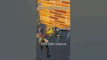 I Got The Mythic Mk7 1/10.000 #shorts #fortnite #fortniteclips