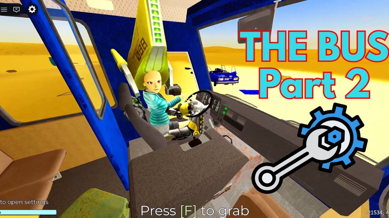 The Bus We Repaired ACTUALLY Works?! Roblox Desert Sandbox Part 2