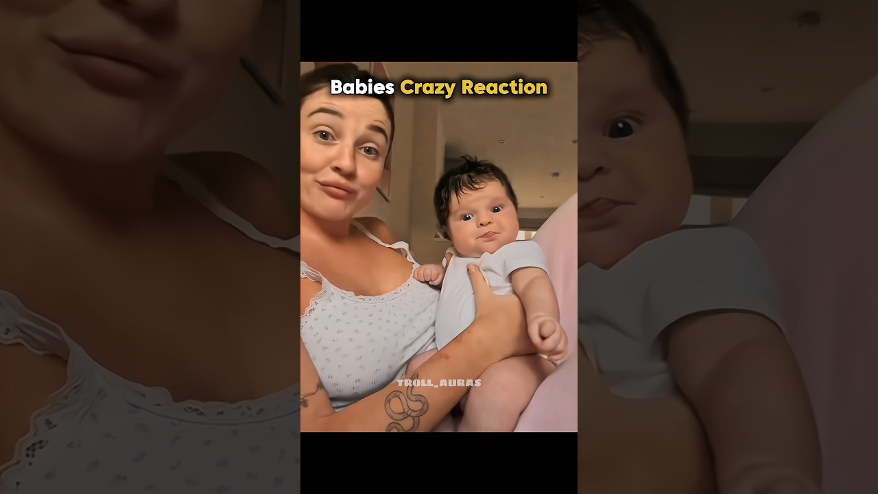 Baby Crazy Reaction 💀  
