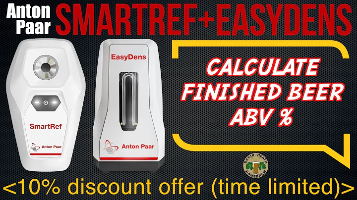 How To Calculate the ABV Of Finished Beer with Anton Paar Easy Dens & SmartRef Combo