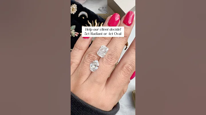 Radiant or Oval Diamond? Which one would you pick? 💎✨