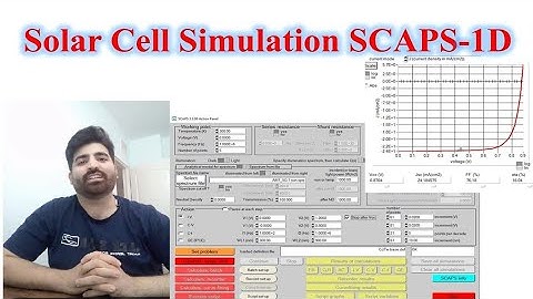 Simulating Solar Cells: Scaps-1D Explained