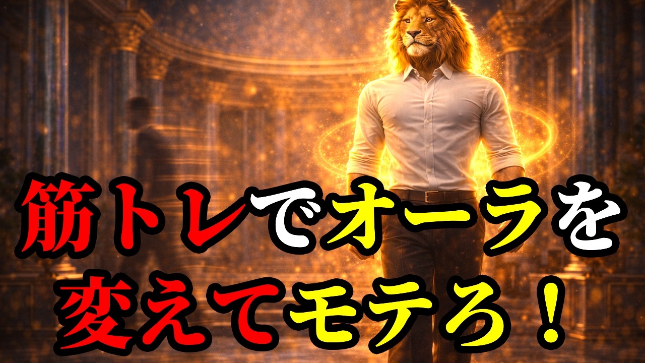 【イケメンに限るを脱却】筋トレで変わるオーラ｜雰囲気イケメンの作り方