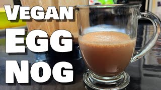 Make Vegan Eggnog in 5 Minutes or LESS!
