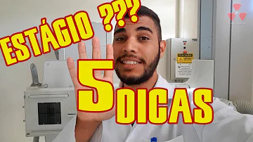 O que faz um estagiário de radiologia?