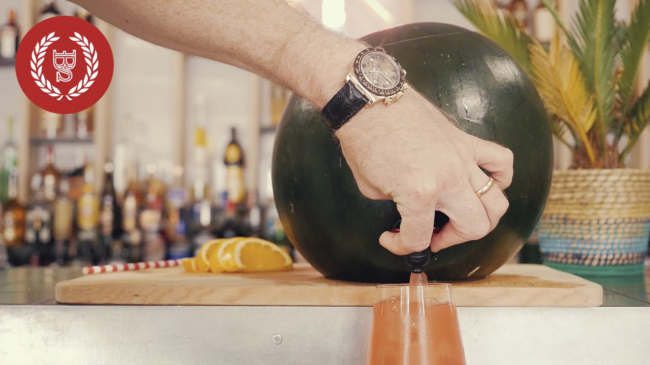 Sangria Watermelon Keg - European Bartender School