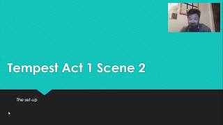 Act 1 Scene 2 Miranda/Prospero