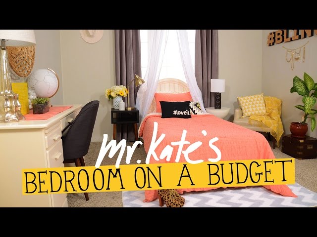How to decorate a bedroom on a budget the dream house