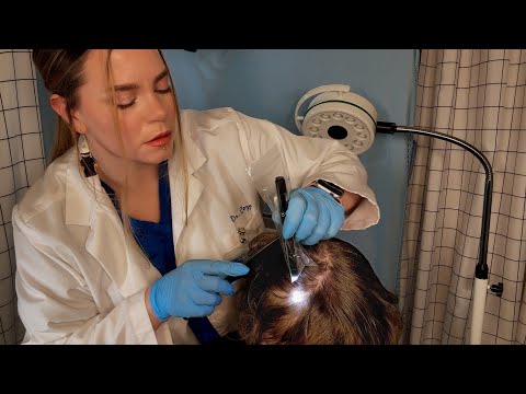ASMR Dermatologist Scalp