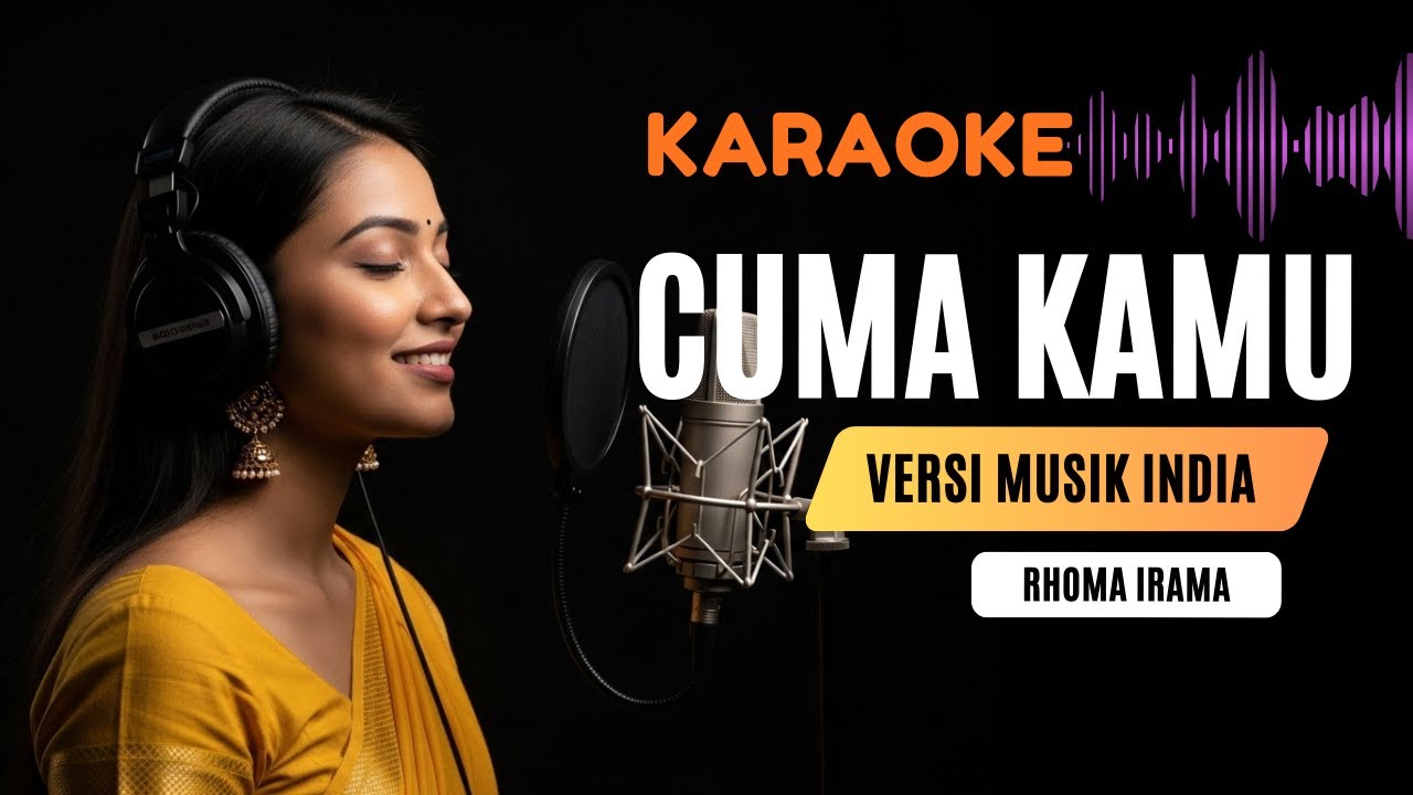 CUMA KAMU – Rhoma Irama & Rita Sugiarto | Karaoke Dangdut Versi Musik India