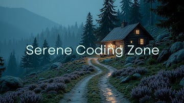 Deep Work Music | Forest Cabin Ambience for Intense Focus, Clarity & Coding