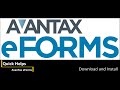 Quickhelps  download and install avantax eforms