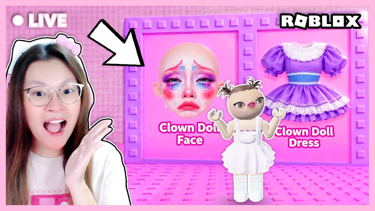 MUKA LEGEND JADI CRY BABY GEMOY ?!! [CRY BABY DRESS UP TOWER ROBLOX INDONESIA]