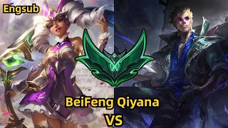 BeiFeng Qiyana vs Locke — Emerald CN Super Server — Engsub