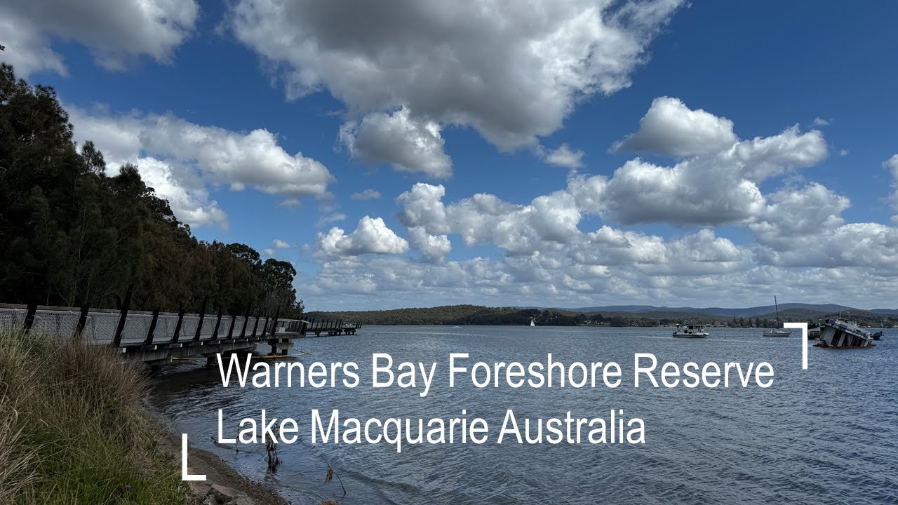 Explore Warners Bay Foreshore Reserve Lake Macquarie Australia | 4K Walking Tour