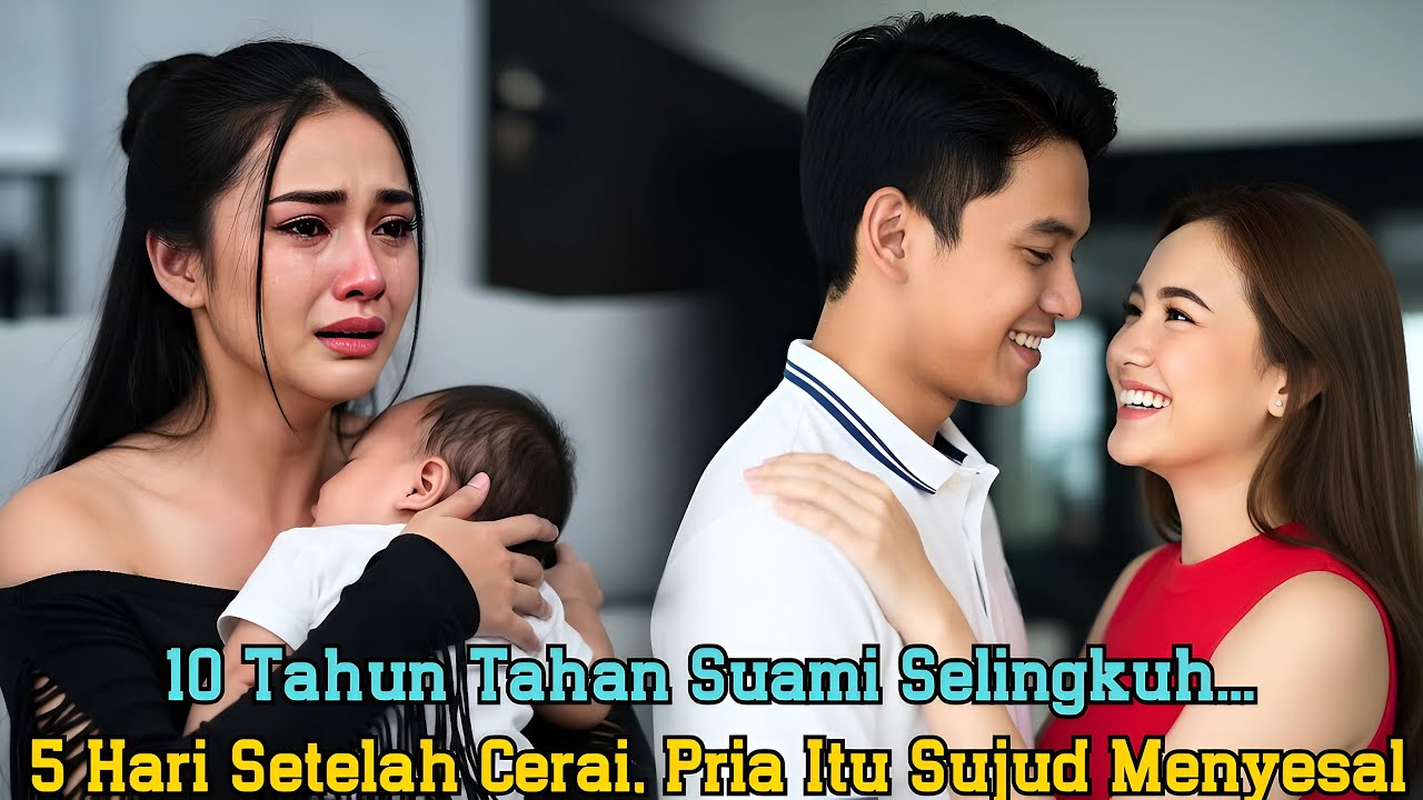 10 Tahun Tahan Suami Selingkuh... 5 Hari Setelah Cerai, Pria Itu Sujud Menyesal!