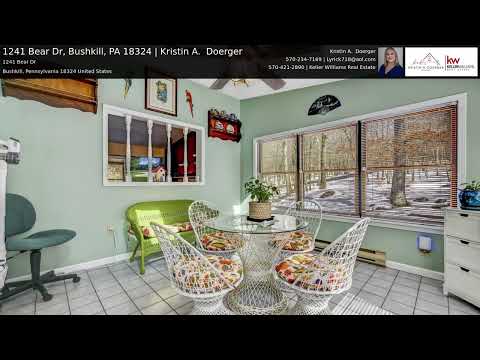 1241 Bear Dr, Bushkill, PA home video tour