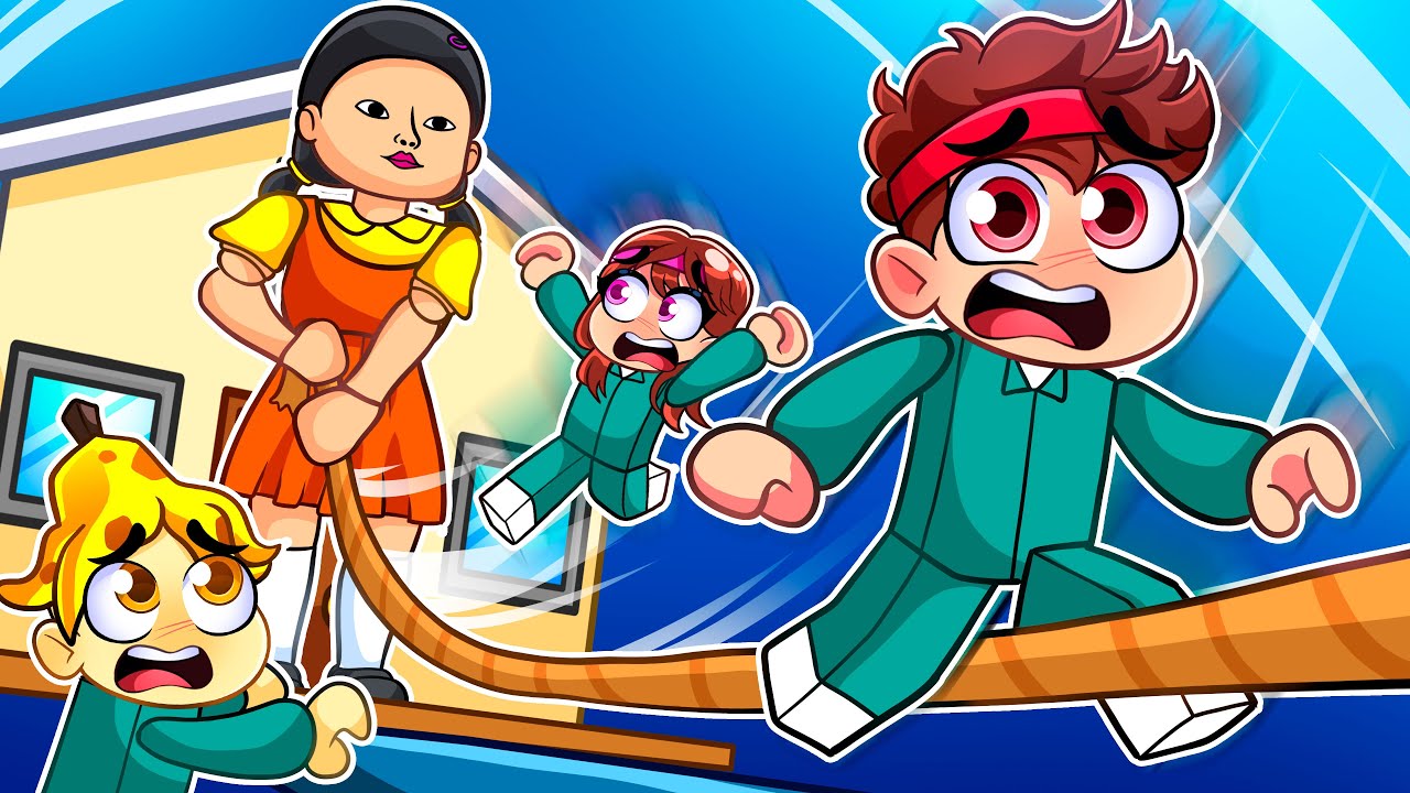 J’ai joué à La CORDE À SAUTER TUEUSE de SQUID GAME sur Roblox !