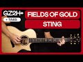 Fields Of Gold Guitar Tutorial Sting Guitar Chords Strumming Fingerpicking TAB