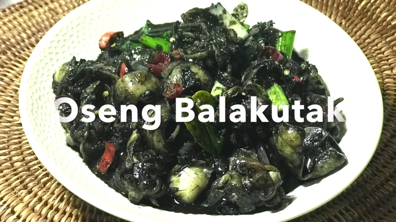 Resep Mudah Oseng Sotong Balakutak