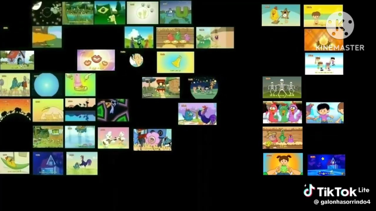 Galinha pintadinha quadparison