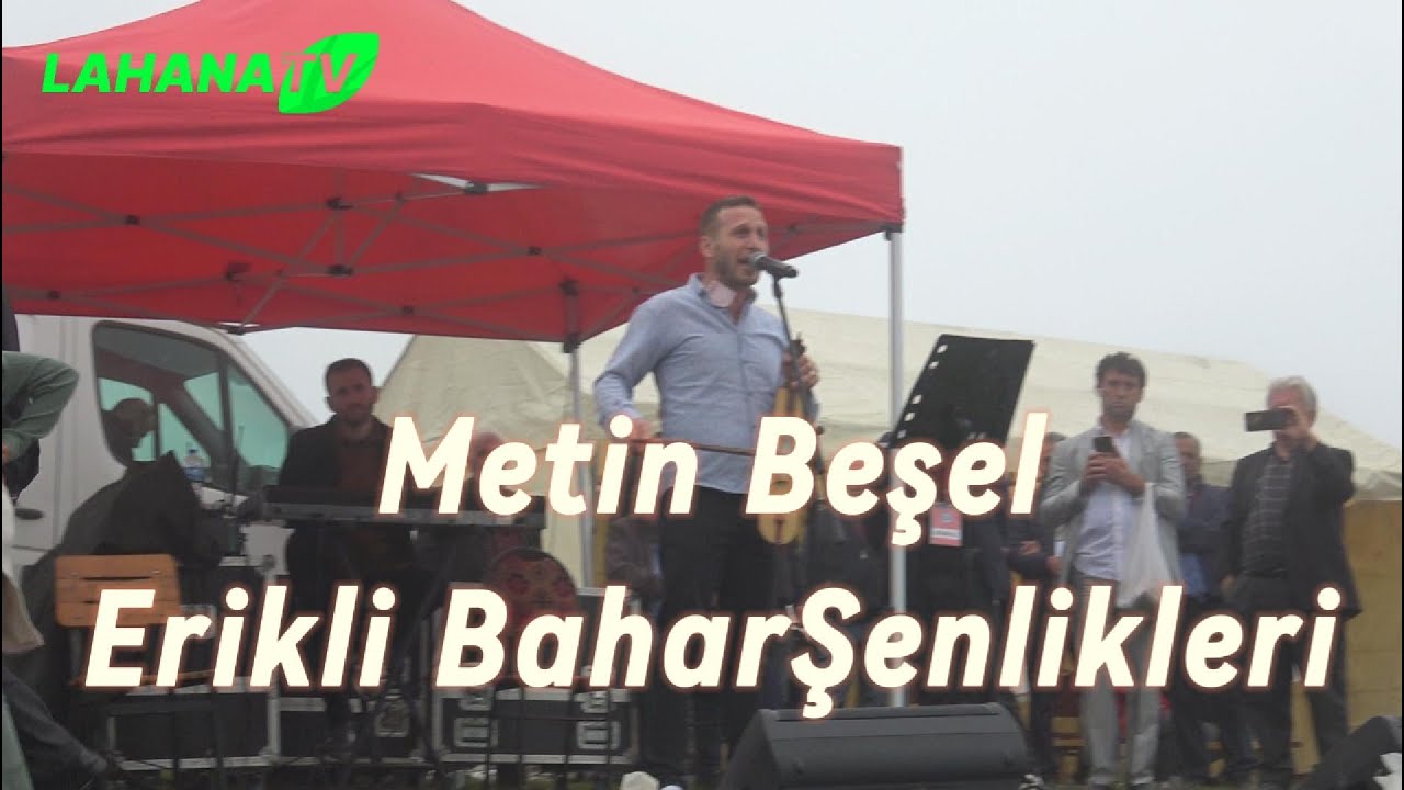 Metin Beşel’den Yürekten Karadeniz Türküleri 🎶 | Erikli Bahar Şenliği 2025