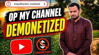 Demonetized for Inauthentic Content? Avoid This Mistake 😢