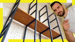 🔥 Industrial Style SHELF 👉 How to create it without WELDING 🔴 [AliExpress 11.11]