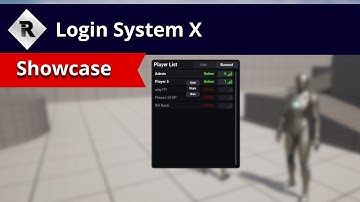 Login System X - Unreal Engine 5