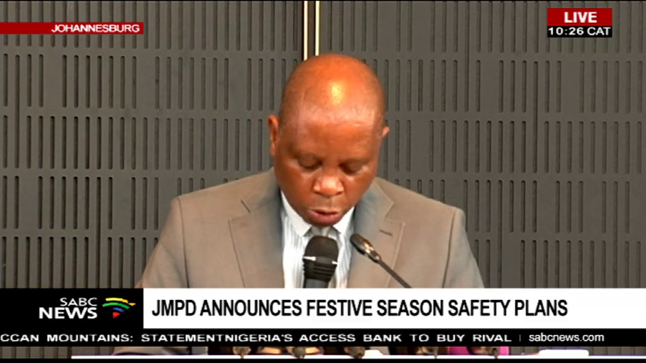 Jmpd Announces Festive Season Safety Plans Youtube 